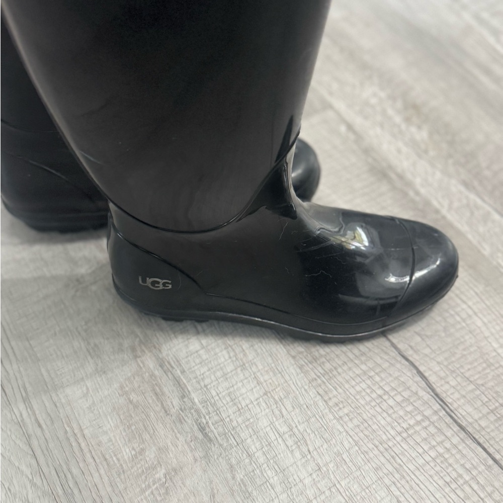 UGG Black Women's Winter & Rain Boots - Picture 4 of 13